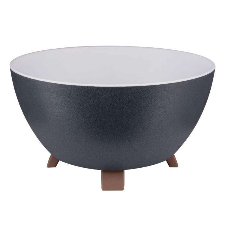 Doniczka z nóżkami POLO 3 30cm antracyt